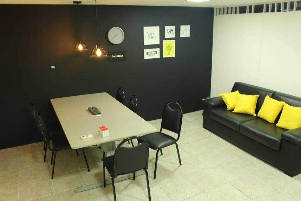 Apartamento 13 Flat Beira Mar Com Energia, Vaga, 3 Camas, Wi-Fi E Ar Fortaleza  Exterior foto