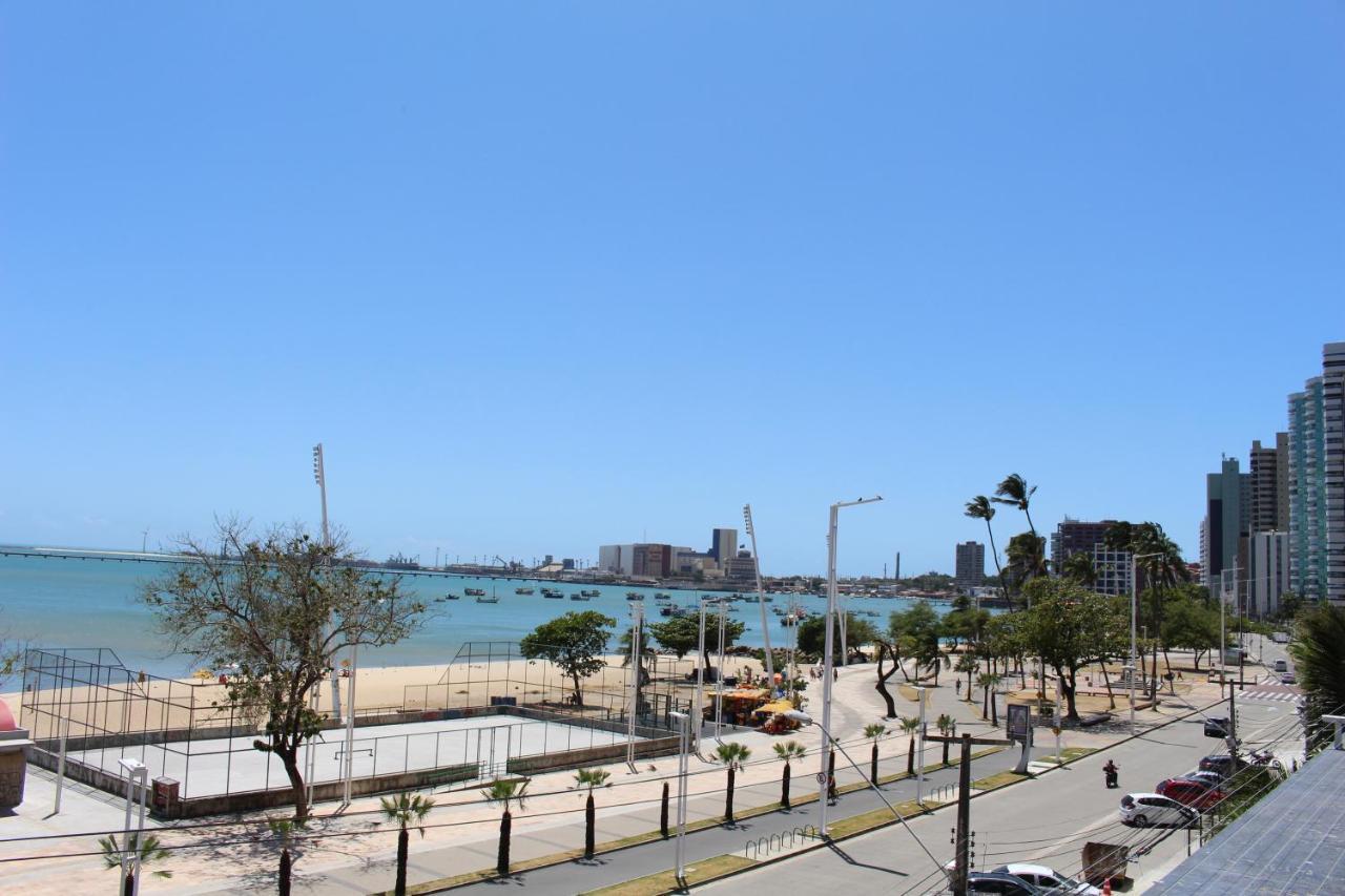 Apartamento 13 Flat Beira Mar Com Energia, Vaga, 3 Camas, Wi-Fi E Ar Fortaleza  Exterior foto